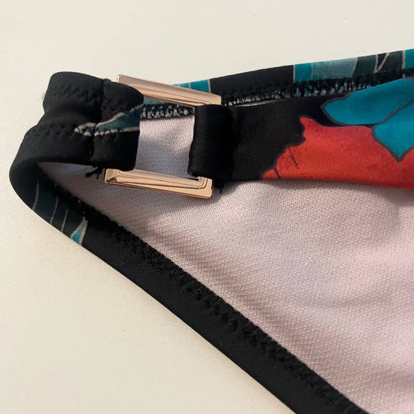 Nanette Lepore Black Azalea Swim Bottom Women’s Size 10 - Picture 4 of 13